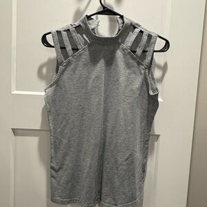 SHEIN Gray Strappy Tank Top